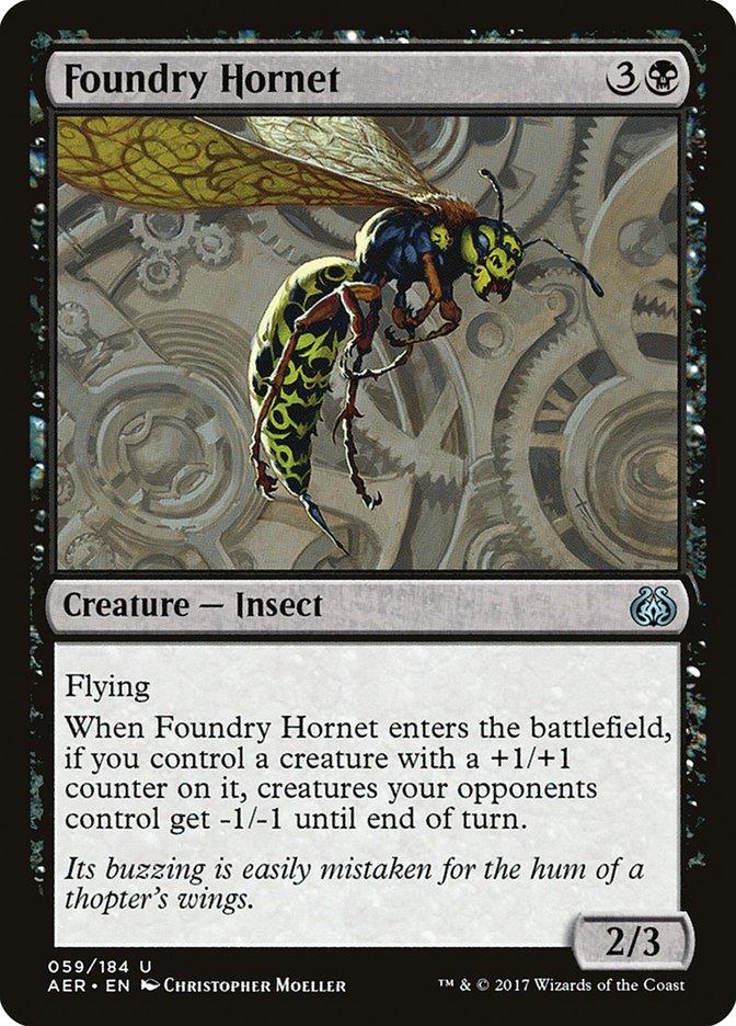 Foundry Hornet [Aether Revolt] Magic: The Gathering