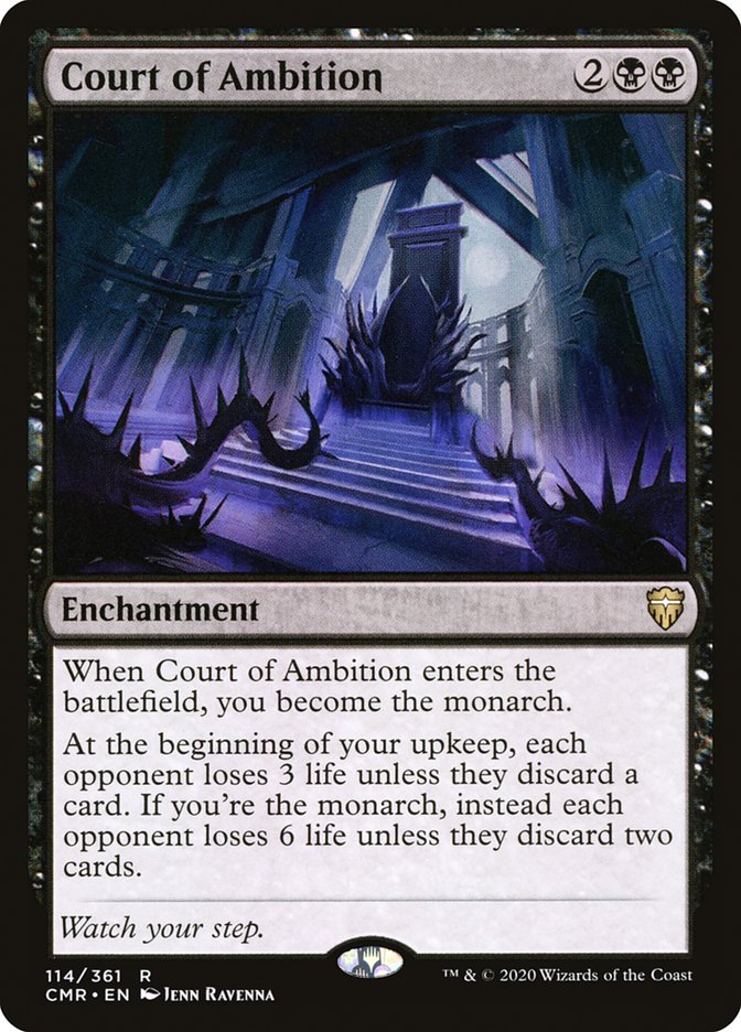 Court of Ambition [Commander Legends] Magic: The Gathering