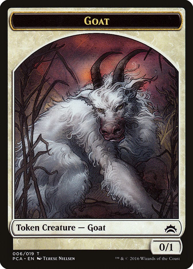 Goat // Insect Double-Sided Token [Planechase Anthology Tokens] Magic: The Gathering