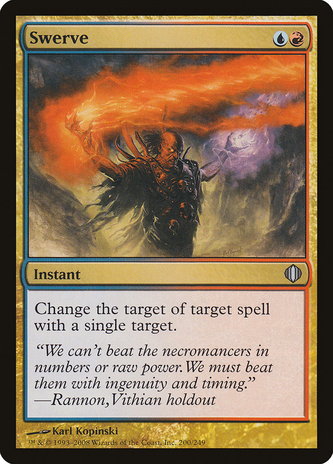Swerve [Shards of Alara] Magic: The Gathering