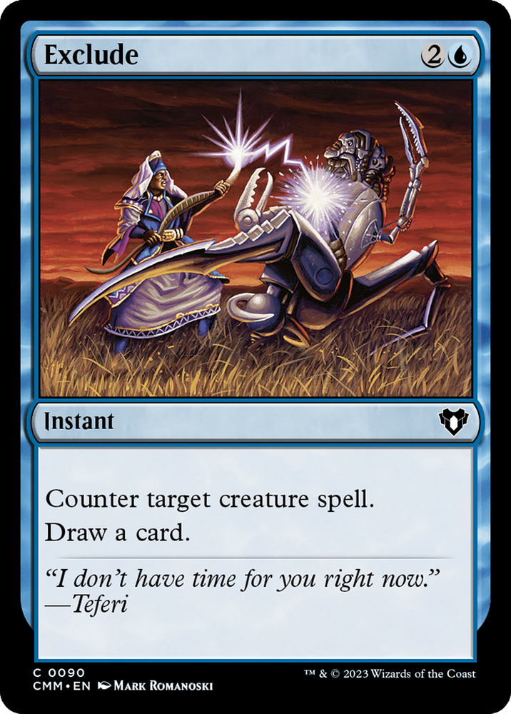 Exclude [Commander Masters] Magic: The Gathering