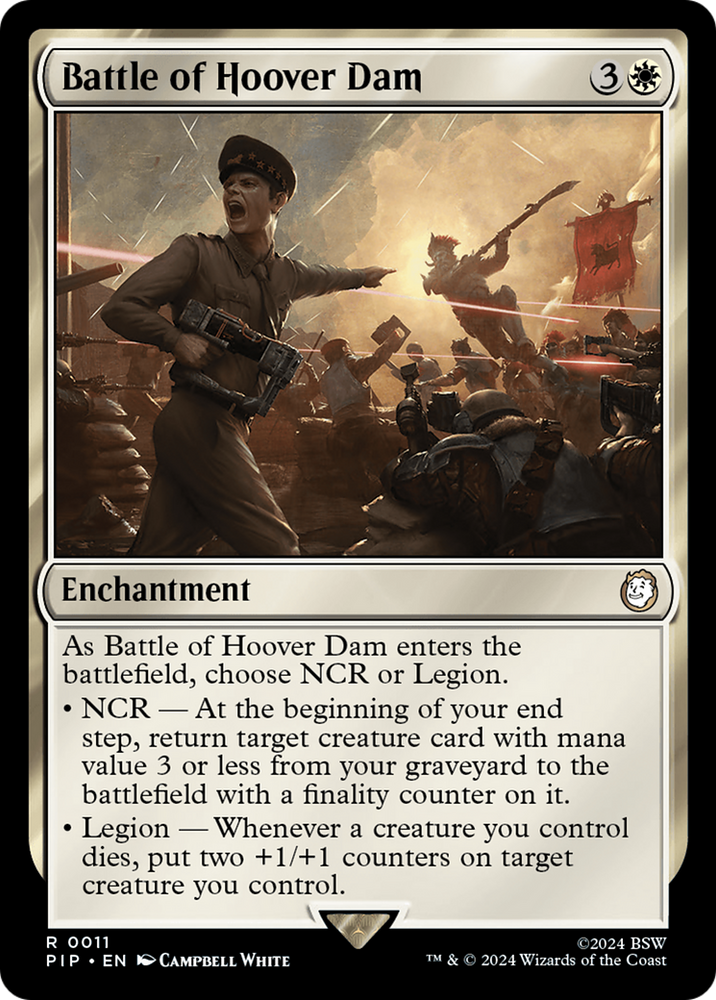 Battle of Hoover Dam [Fallout] Magic: The Gathering