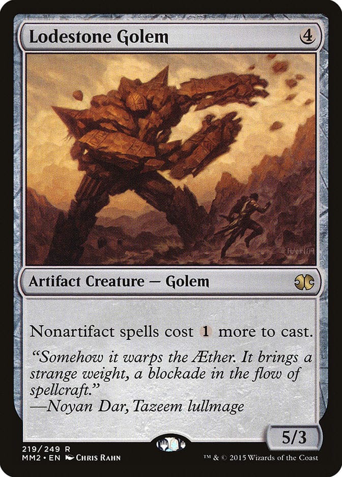 Lodestone Golem [Modern Masters 2015] Magic: The Gathering