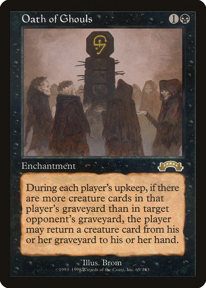 Oath of Ghouls [Exodus] Magic: The Gathering