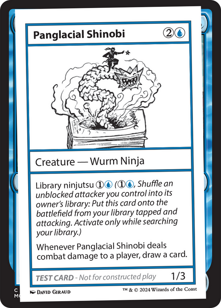Panglacial Shinobi [Mystery Booster 2 Playtest Cards] Magic: The Gathering