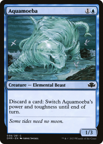 Aquamoeba [Dominaria Remastered] Magic: The Gathering