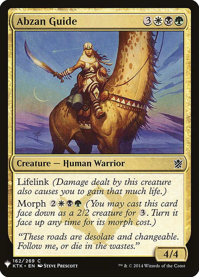 Abzan Guide [Mystery Booster] Magic: The Gathering