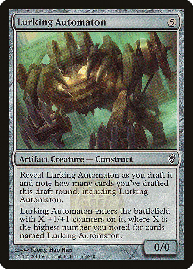 Lurking Automaton [Conspiracy] Magic: The Gathering