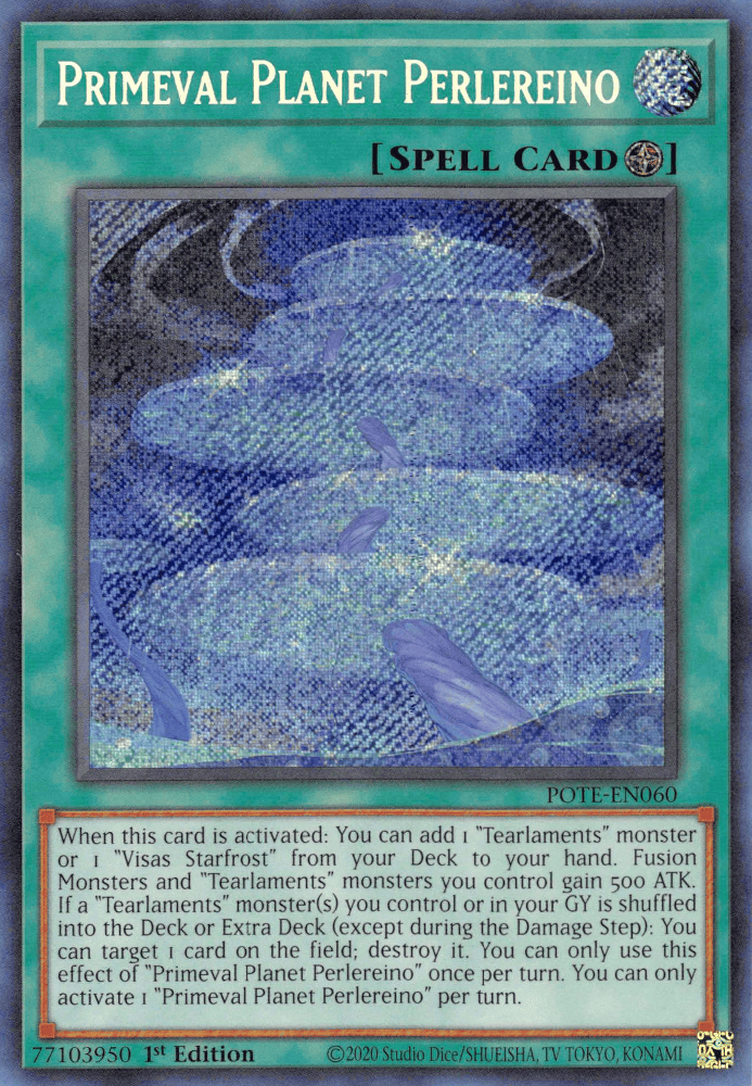 Primeval Planet Perlereino [POTE-EN060] Secret Rare - Yugioh Cards For Your TCG Needs!