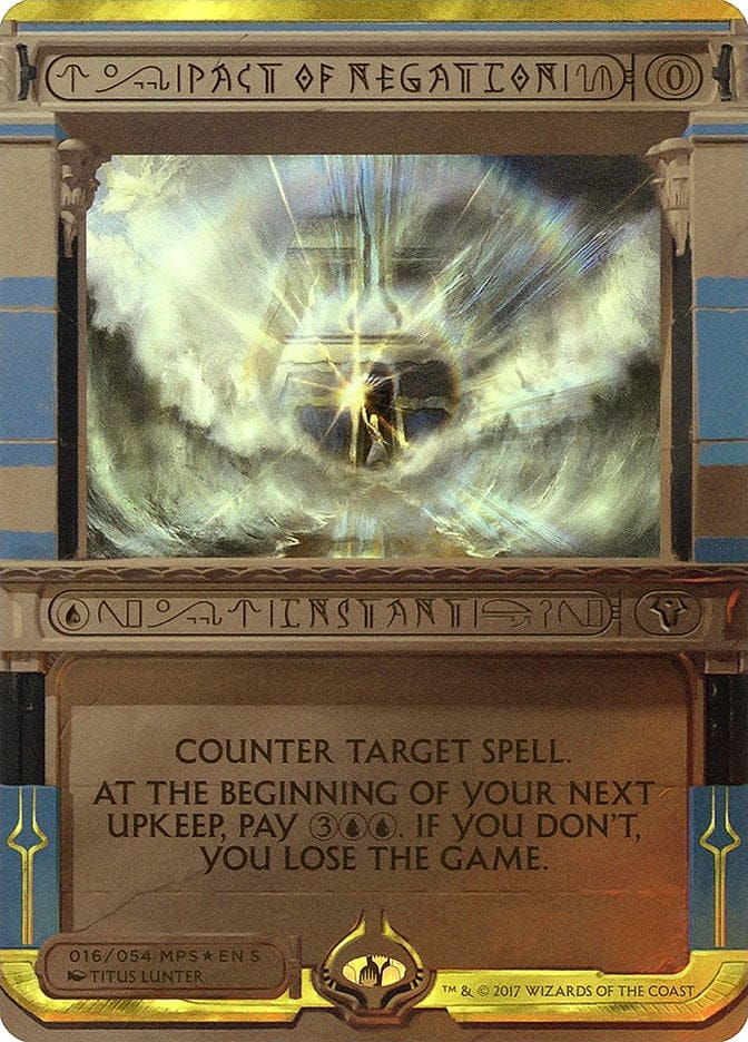 Pact of Negation (Invocation) [Amonkhet Invocations] Magic: The Gathering
