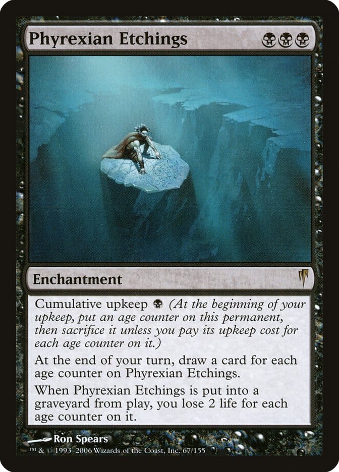 Phyrexian Etchings [Coldsnap] Magic: The Gathering