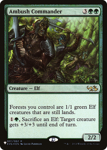 Ambush Commander [The List] Magic: The Gathering