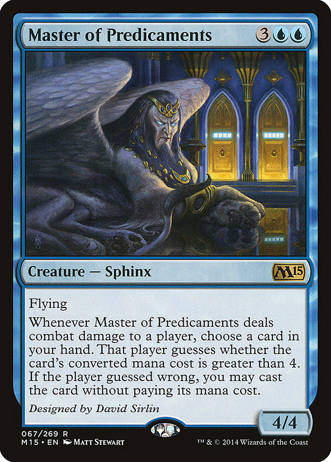 Master of Predicaments [Magic 2015] Magic: The Gathering