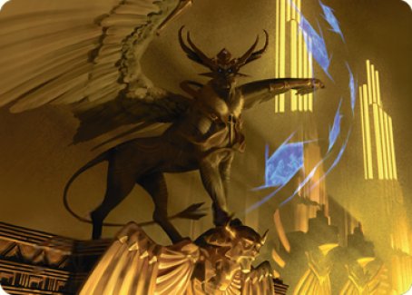 Raffine, Scheming Seer Art Card [Streets of New Capenna Art Series] Magic: The Gathering