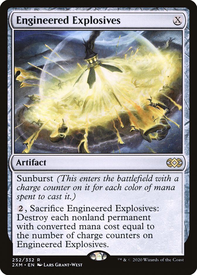 Engineered Explosives [Double Masters] Magic: The Gathering