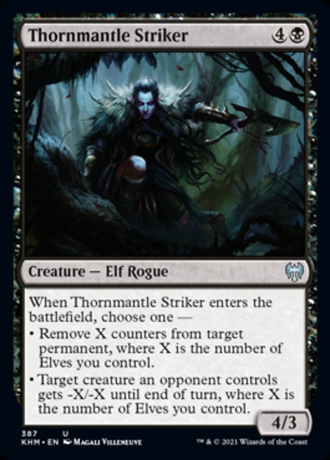 Thornmantle Striker [Kaldheim] Magic: The Gathering