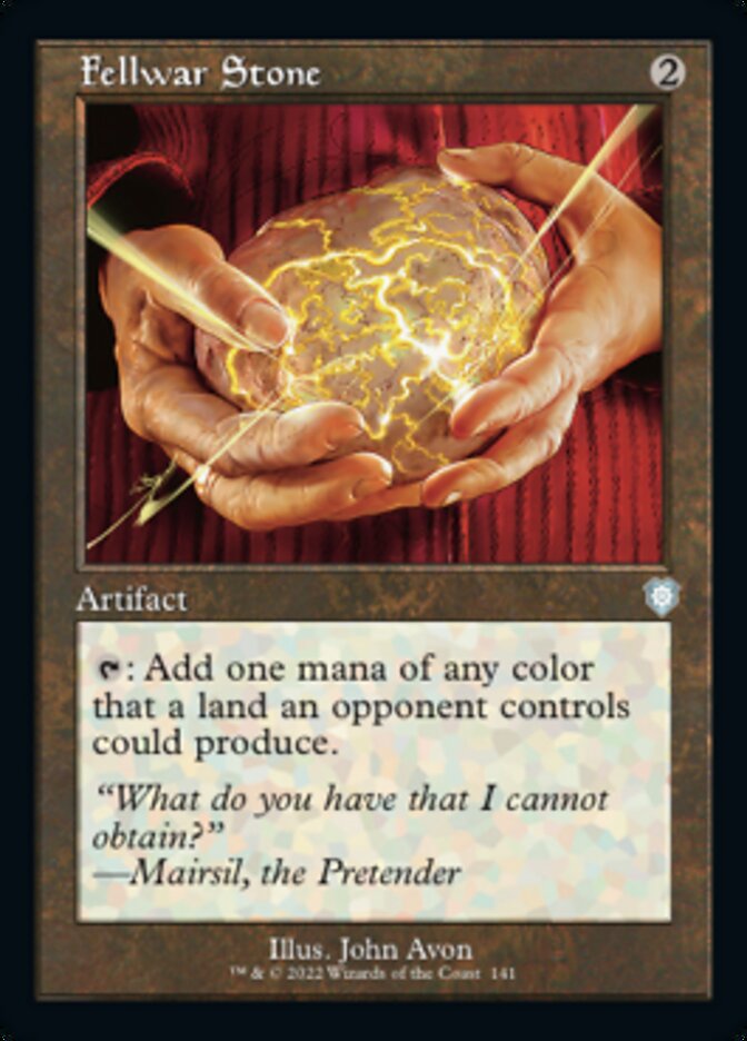 Fellwar Stone (Retro) [The Brothers' War Commander] Magic: The Gathering