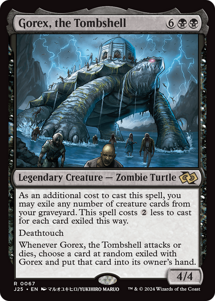 Gorex, the Tombshell (Anime) [Foundations Jumpstart] Magic: The Gathering