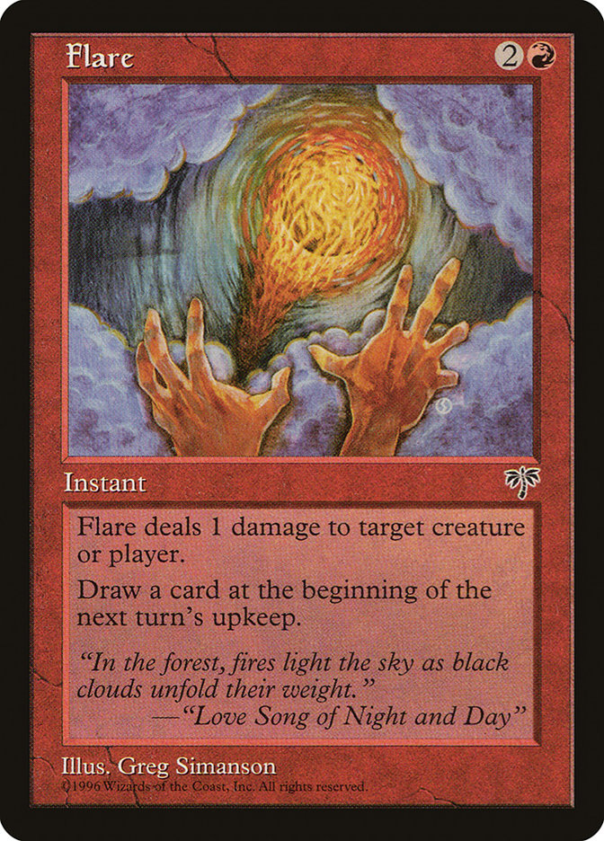 Flare [Mirage] Magic: The Gathering