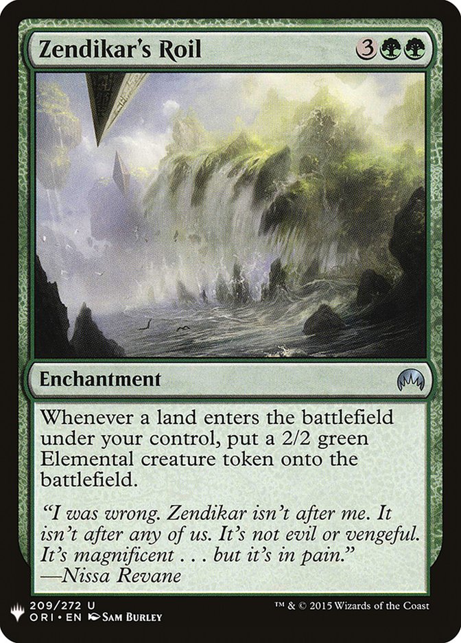 Zendikar's Roil [Mystery Booster] Magic: The Gathering