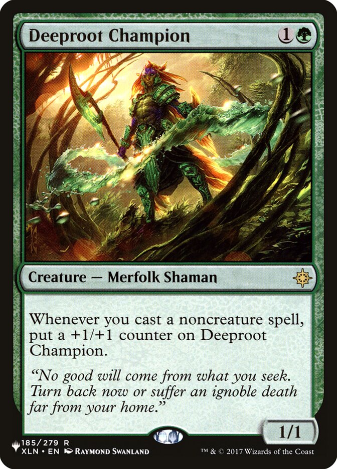 Deeproot Champion [The List] Magic: The Gathering