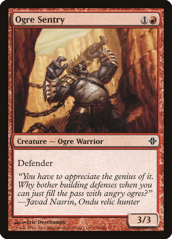 Ogre Sentry [Rise of the Eldrazi] Magic: The Gathering