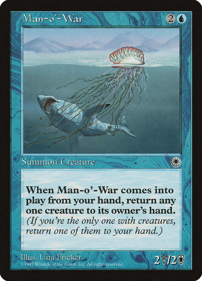 Man-o'-War [Portal] Magic: The Gathering