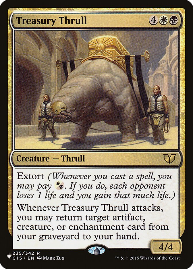 Treasury Thrull [The List] Magic: The Gathering
