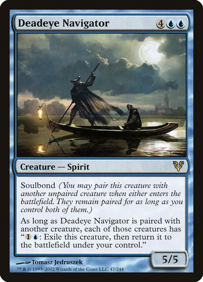 Deadeye Navigator [Avacyn Restored] Magic: The Gathering