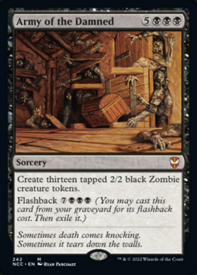 Army of the Damned [Streets of New Capenna Commander] Magic: The Gathering