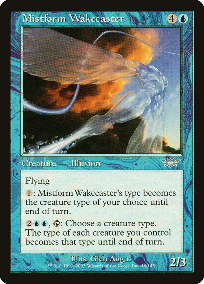 Mistform Wakecaster [Legions] Magic: The Gathering