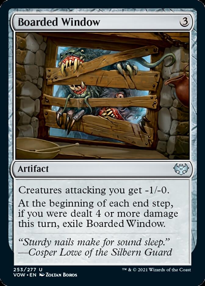 Boarded Window [Innistrad: Crimson Vow] Magic: The Gathering