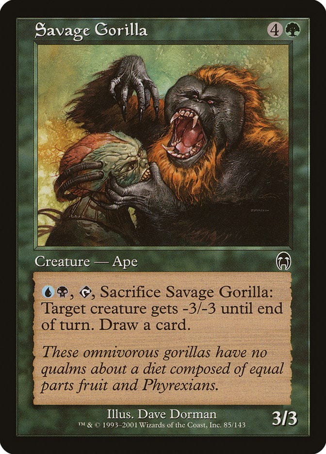 Savage Gorilla [Apocalypse] Magic: The Gathering