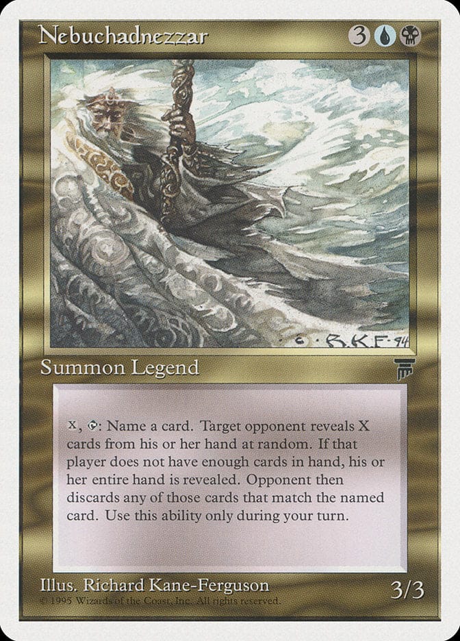 Nebuchadnezzar [Chronicles] Magic: The Gathering