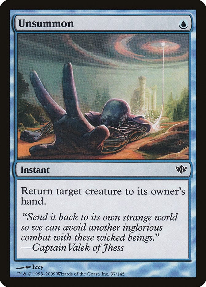 Unsummon [Conflux] Magic: The Gathering