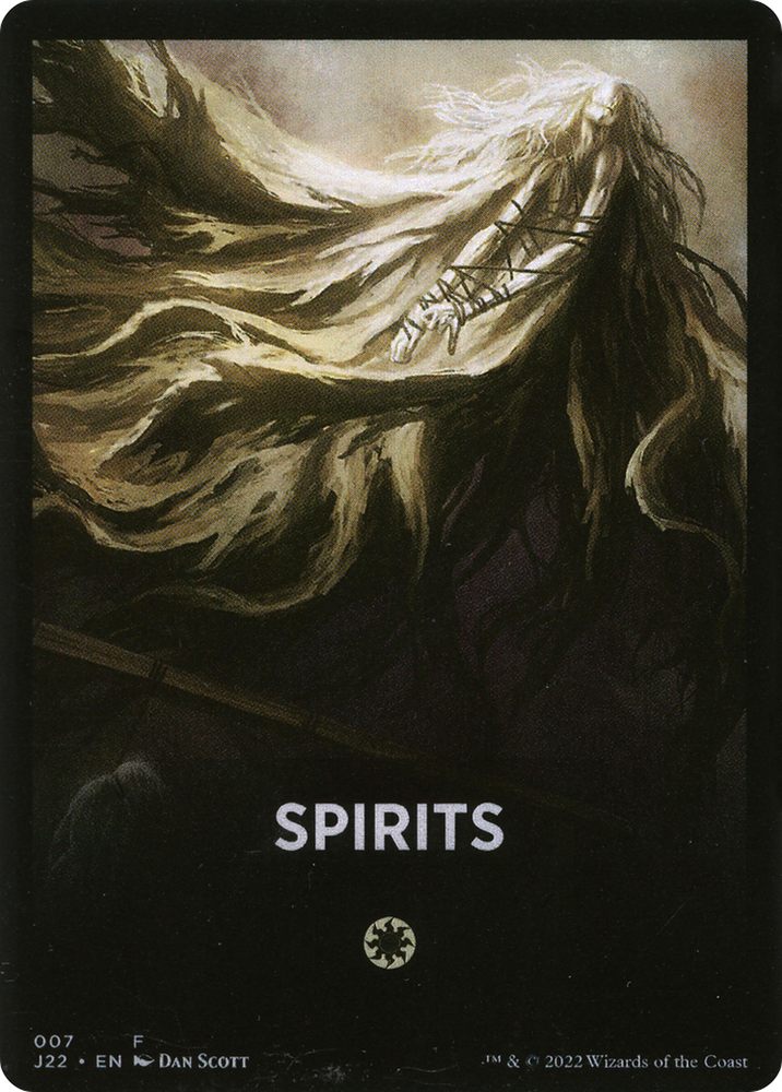 Spirits Theme Card [Jumpstart 2022 Front Cards] Magic: The Gathering