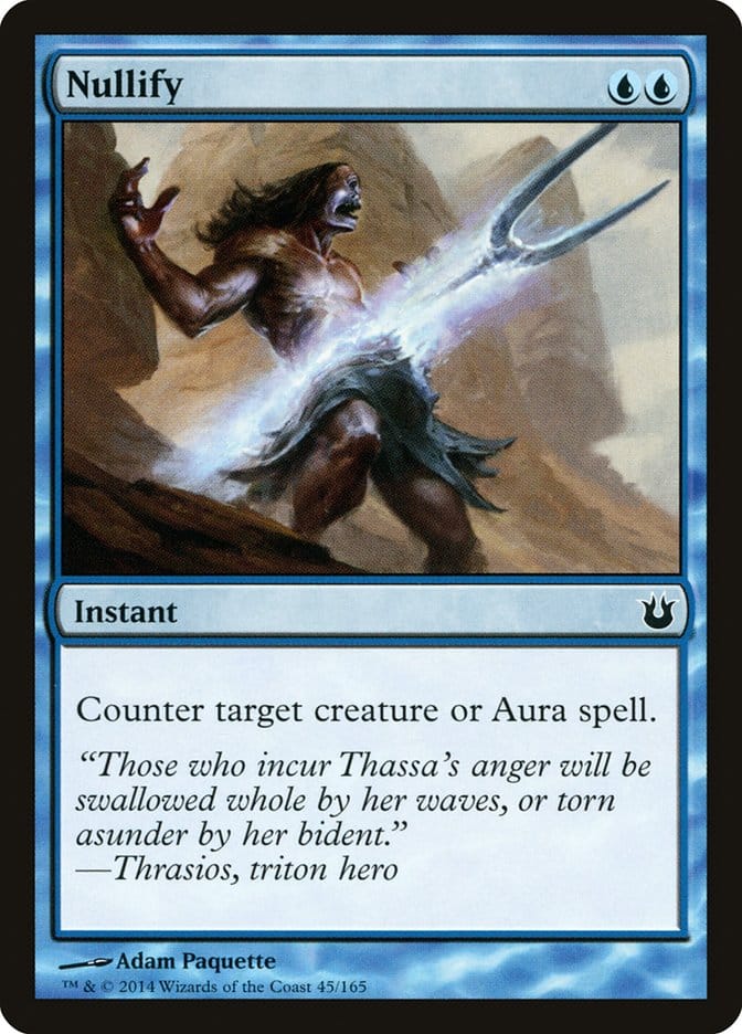 Nullify [Born of the Gods] Magic: The Gathering
