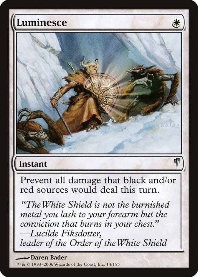 Luminesce [Coldsnap] Magic: The Gathering