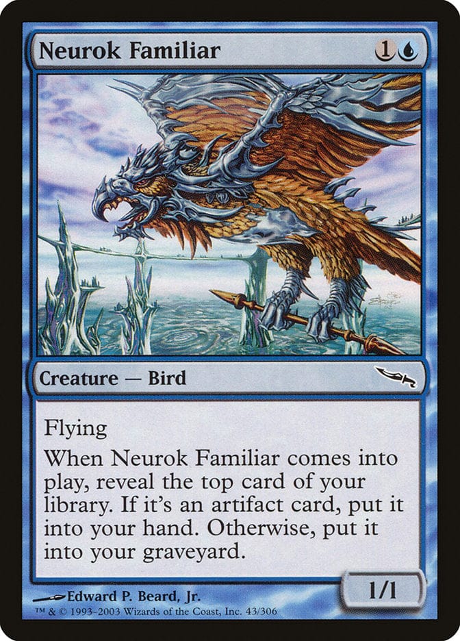 Neurok Familiar [Mirrodin] Magic: The Gathering