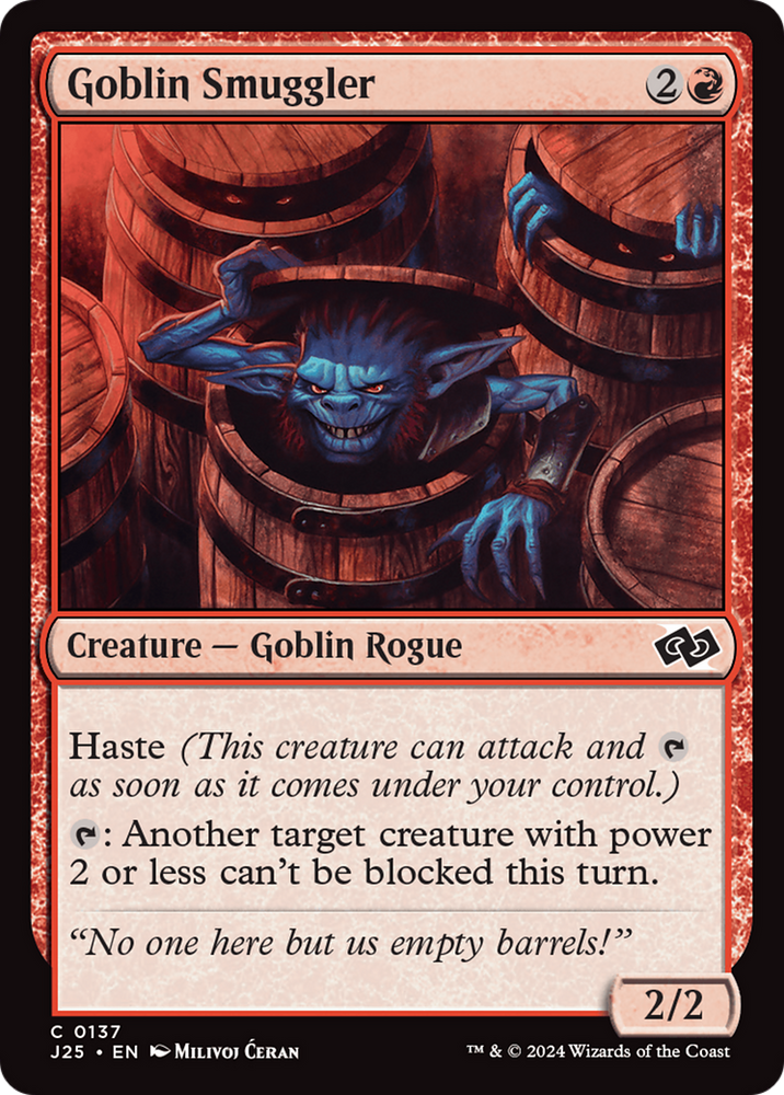 Goblin Smuggler [Foundations Jumpstart] Magic: The Gathering