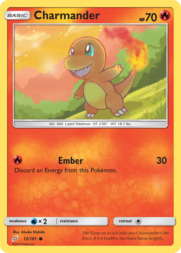 Charmander (12/181) [Sun & Moon: Team Up] Pokémon