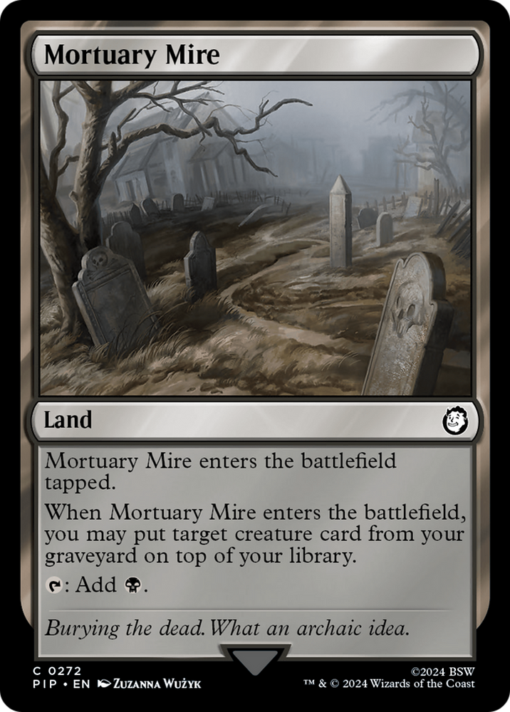 Mortuary Mire [Fallout] Magic: The Gathering