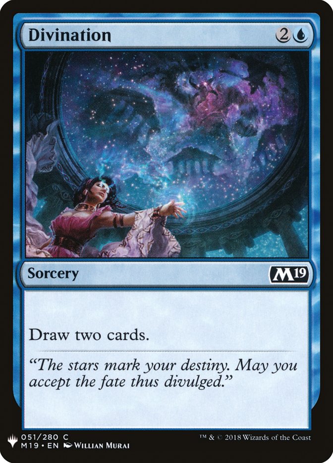 Divination [Mystery Booster] Magic: The Gathering