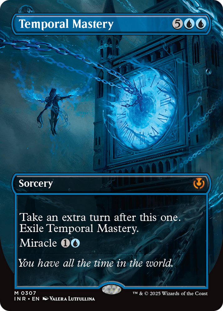 Temporal Mastery (Borderless) [Innistrad Remastered] Magic: The Gathering