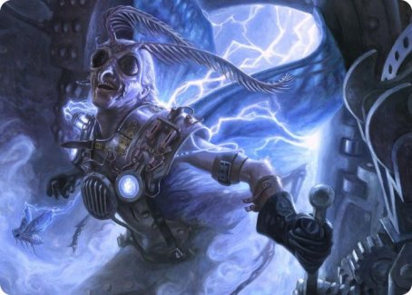 Insectile Aberration Art Card [Innistrad: Midnight Hunt Art Series] Magic: The Gathering