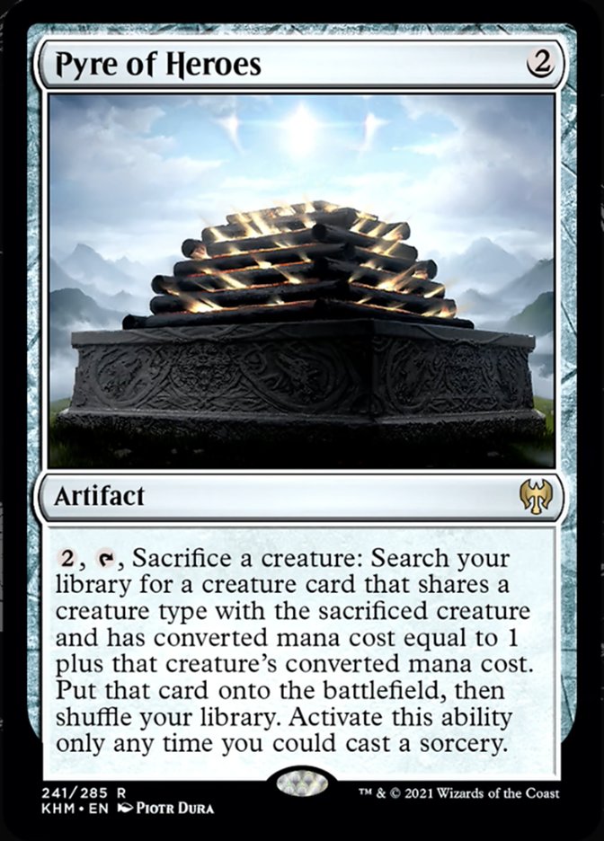 Pyre of Heroes [Kaldheim] Magic: The Gathering