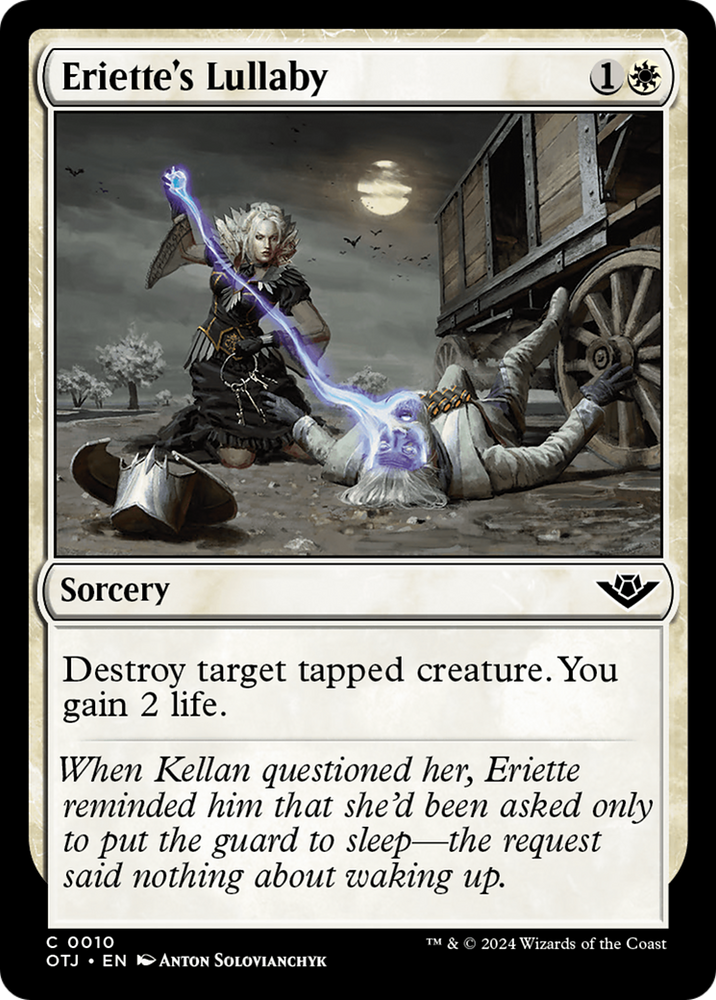Eriette's Lullaby [Outlaws of Thunder Junction] Magic: The Gathering