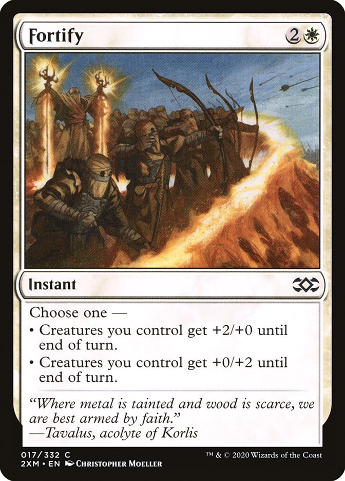 Fortify [Double Masters] Magic: The Gathering