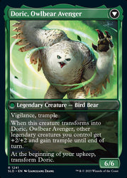 Doric, Nature's Warden // Doric, Owlbear Avenger [Secret Lair Drop Series] Magic: The Gathering