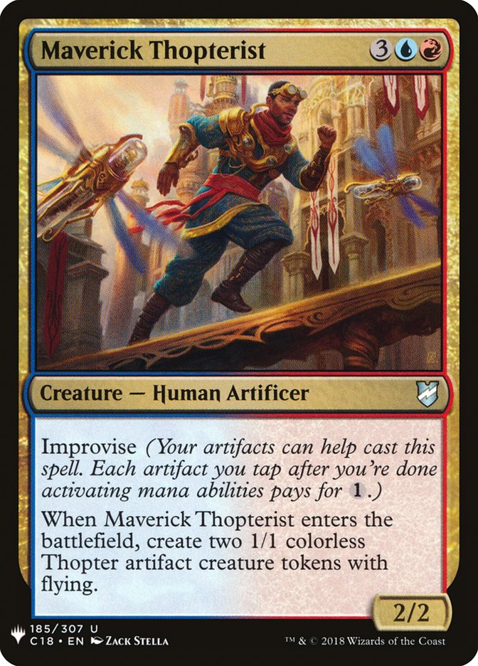 Maverick Thopterist [Mystery Booster] Magic: The Gathering